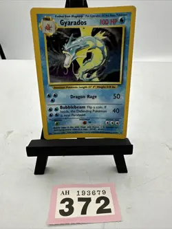 Gyarados Holo 6/102 – Base Set – Original 1999 Pokemon – Vintage WOTC- LP - Image 1