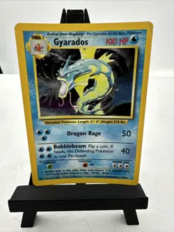 Gyarados Holo 6/102 – Base Set – Original 1999 Pokemon – Vintage WOTC- LP - Image 2