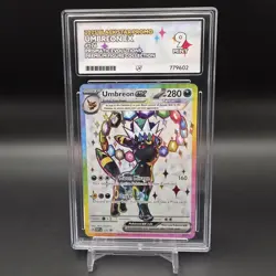 Pokemon TCG - Umbreon ex SVP 176 - Black Star Promo - Ace 9 Mint Graded - Image 1