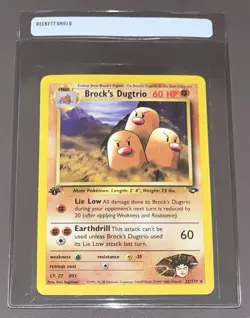 Brock’s Dugtrio 1st Edition 22/132 - Gym Challenge Pokemon - Image 1