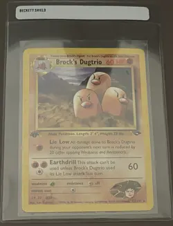 Brock’s Dugtrio 1st Edition 22/132 - Gym Challenge Pokemon - Image 3