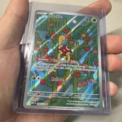 Pokemon Shuckle Illustration Rare IR Full Art Holo 136/132 Mega Evolution - Image 2