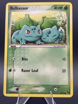Pokemon TCG POP Series Promos 2 Bulbasaur 12/17 Regular English - Image 1