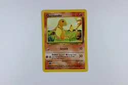 Charmander (46/102, Base Set, 1999) Pokemon TCG Vintage Unlimited NM - Image 1