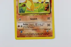 Charmander (46/102, Base Set, 1999) Pokemon TCG Vintage Unlimited NM - Image 4