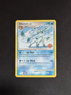 Glaceon 20/100 Pokemon Countdown Calendar Snowflake Stamp Promo Eng Pokemon LP - Image 1