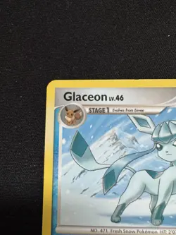 Glaceon 20/100 Pokemon Countdown Calendar Snowflake Stamp Promo Eng Pokemon LP - Image 2