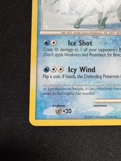 Glaceon 20/100 Pokemon Countdown Calendar Snowflake Stamp Promo Eng Pokemon LP - Image 4