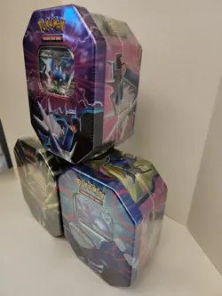 Pokemon TCG: Azure Legends Tins - ENTIRE SET - KYOGRE/XERNEAS/DIALGA (SEALED) - Image 2
