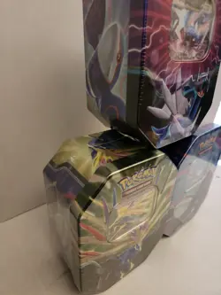 Pokemon TCG: Azure Legends Tins - ENTIRE SET - KYOGRE/XERNEAS/DIALGA (SEALED) - Image 3