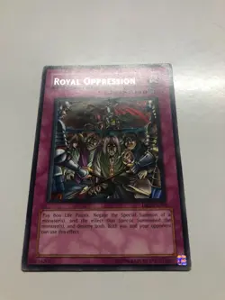 USA Seller Yugioh Royal Oppression DB2-EN200 RARE LP / MP - Image 2