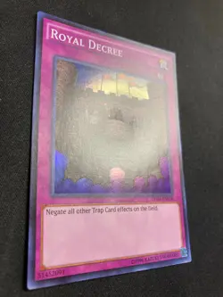 Royal Decree THSF-EN058 - Unlimited - Super Rare- NM - Image 3