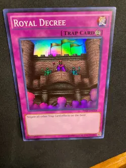 Royal Decree THSF-EN058 - Unlimited - Super Rare- NM - Image 5