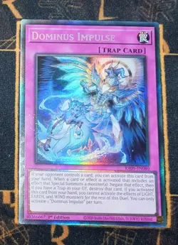 YUGIOH Dominus Impulse (RA05-EN80) Collector's Rare 1st Edition Near Mint - Image 1