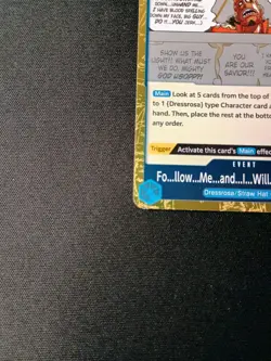 Fo...low..Me...And...I...Will...Gui..De...You OP10-059 Rare (Foil) - Royal Blood - Image 2