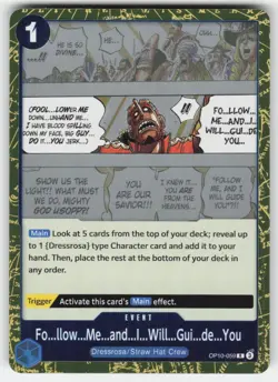 One Piece Royal Blood Fo...llow...Me...and...I...Will...Gui...de...You #OP10-059 - Image 1