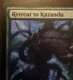 MTG Retreat to Kazandu #78 Zendikar Rising Commander - Image 2