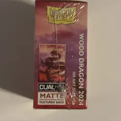 DRAGON SHIELD Matte Dual Wood Dragon 100 CARD SLEEVES DECK PROTECTOR MTG Pokemon - Image 4