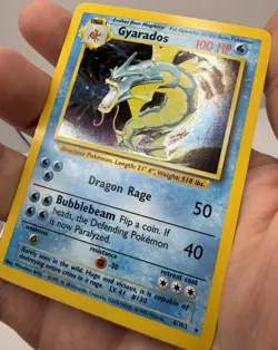 🔥 Gyarados Holo 6/102 – Base Set – Vintage Pokemon Card WOTC 🔥 - Image 3