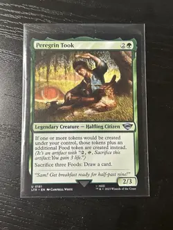 MTG Peregrin Took LOTR Tales of Middle-Earth Card 0181 Uncommon Regular - Image 1