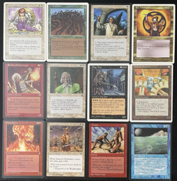 Vintage MTG Lot: 1994-1997 Era 12 Cards - 3 Rares - NM/LP - Magic The Gathering - Image 1