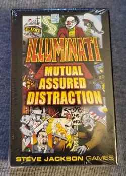 Mutual Assured Distraction Illuminati INWO Card Game Steve Jackson Games SEALED! - Image 1