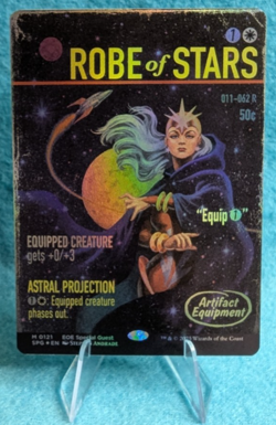 x1 Robe of Stars (Showcase) (Foil) - Special Guest - NM MTG - #121 - Image 1