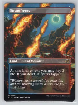 Steam Vents (Borderless) R Lorwyn Eclipsed 348 NM - Image 2