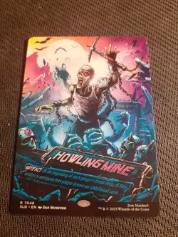 MTG - Howling Mine - Iron Maiden Secret Lair - Magic the Gathering - Image 1