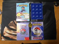 POKEMON PSYCH OUT THEME DECK BASE SET 2 TRADING CARD GAME EMPTY BOX/INSERTS ONLY - Image 1