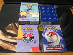 POKEMON PSYCH OUT THEME DECK BASE SET 2 TRADING CARD GAME EMPTY BOX/INSERTS ONLY - Image 2