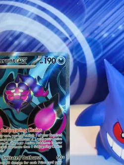 Pokemon TCG Pecharunt EX Full Art Shrouded Fable Card 085/064 UK seller M/NM - Image 5