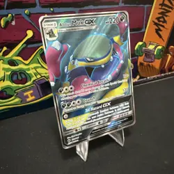 Alolan Muk GX FULL ART 138/147 Pokemon Burning Shadows - Image 2