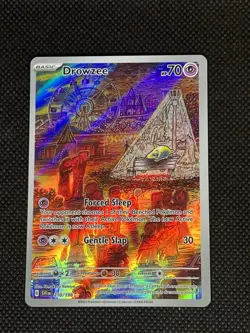 Pokemon Drowzee Illustration Rare Holo 210/198 SV01 Scarlet & Violet 70 HP - Image 1