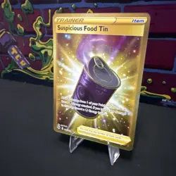 Pokemon TCG - Suspicious Food Tin 80/73 - Champion's Path - Secret Rare - Image 3