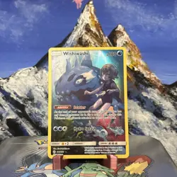 Wishiwashi (Secret) - 240/236 Pokemon SM Cosmic Eclipse - Holo LP✨ - Image 1