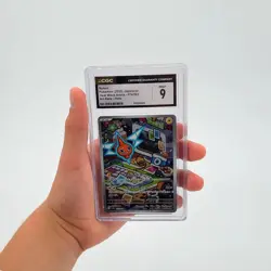 Rotom 074/063 Pokemon Japanese Heat Wave Arena Art Rare Holo CGC 9 - Image 3