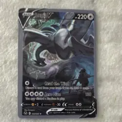 Pokemon Lugia V Full Art Ultra Rare Holo 186/195 Sword & Shield Silver Tempest - Image 1