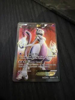 Pokemon TCG Mewtwo EX 158/162 XY Breakthrough Full Art NM Ungraded - Image 1