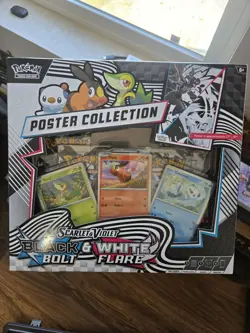 Black Bolt White Flare Box Snivy Tepig Oshawott - Pokemon TCG - Image 1