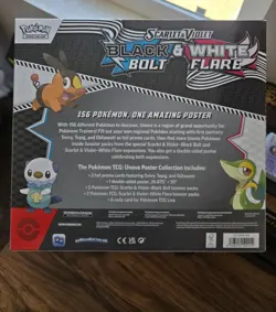 Black Bolt White Flare Box Snivy Tepig Oshawott - Pokemon TCG - Image 2