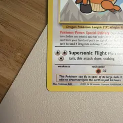 Dragonite 5/53 Pokemon TCG Movie Promo 1999 - Image 2