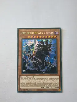 MP22-EN205 Lord of the Heavenly Prison : Prismatic Secret Rare : 1st Edition LP - Image 1
