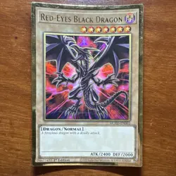 Yu-Gi-Oh! Red-Eyes Black Dragon MGED-EN003 Maximum Gold: El Dorado Gold Rare 1s… - Image 1