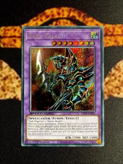 YUGIOH • DARK PALADIN • SECRET RARE • SBCB-EN021 • 1st EDITION • SPEED DUEL • NM - Image 1