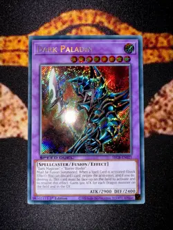 YUGIOH • DARK PALADIN • SECRET RARE • SBCB-EN021 • 1st EDITION • SPEED DUEL • NM - Image 5