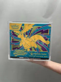 Pokemon TCG SEALED Ascended Heroes Pokemon Center Elite Trainer Box ME w/ Case - Image 1