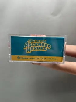 Pokemon TCG SEALED Ascended Heroes Pokemon Center Elite Trainer Box ME w/ Case - Image 5