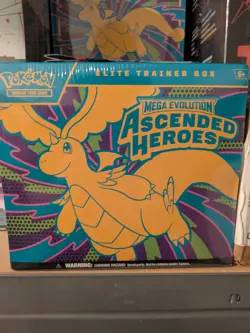 Pokemon TCG Ascended Heroes Elite Trainer Box ETB Factory Sealed Brand New - Image 1