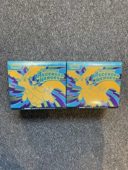 2x Pokemon TCG Ascended Heroes ETB Elite Trainer Box New Tear in Seal Damage - Image 1